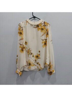 Aritzia Wilfred Paula Chiffon Blouse